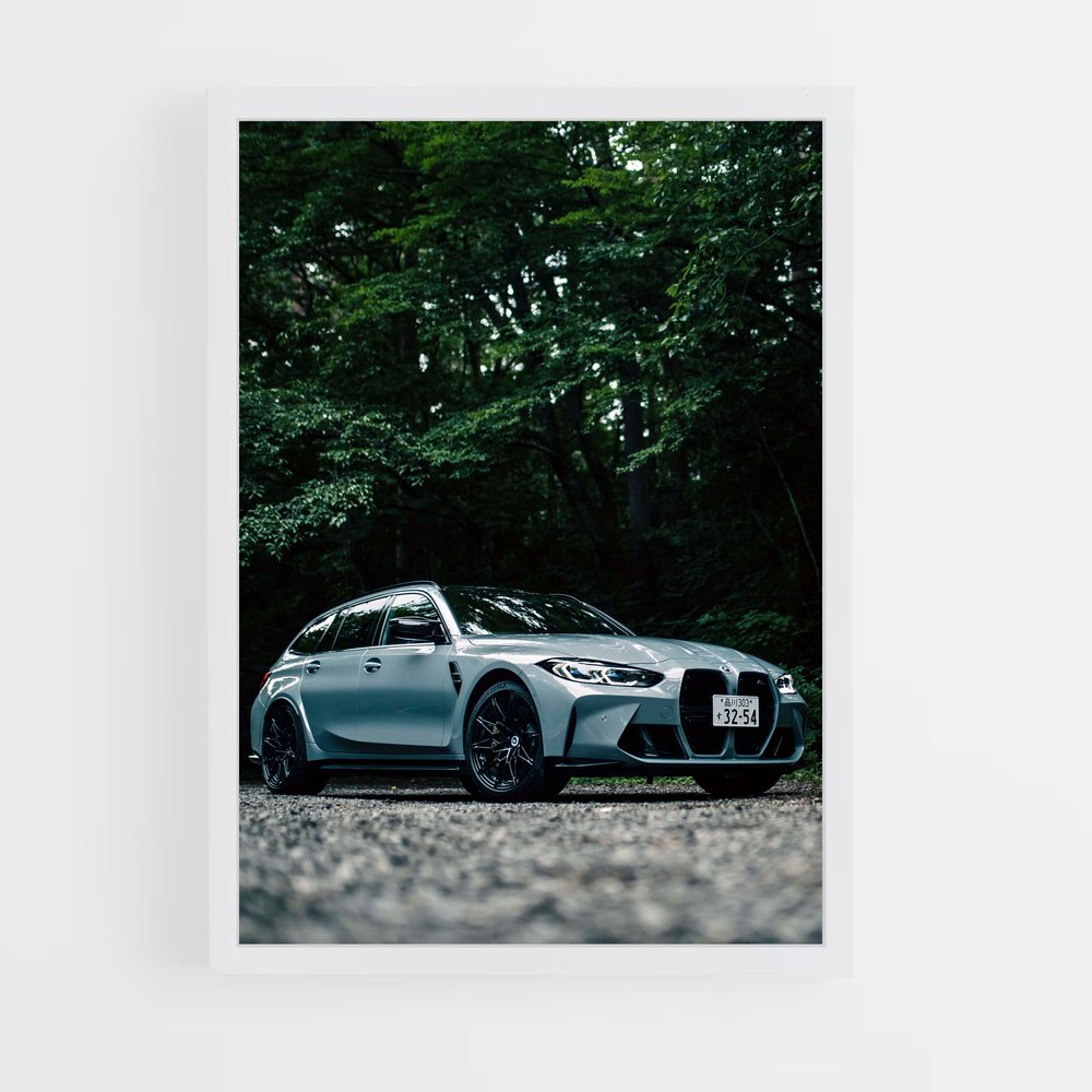 Poster Évasion Sur Route – affiche BMW (vue 3)